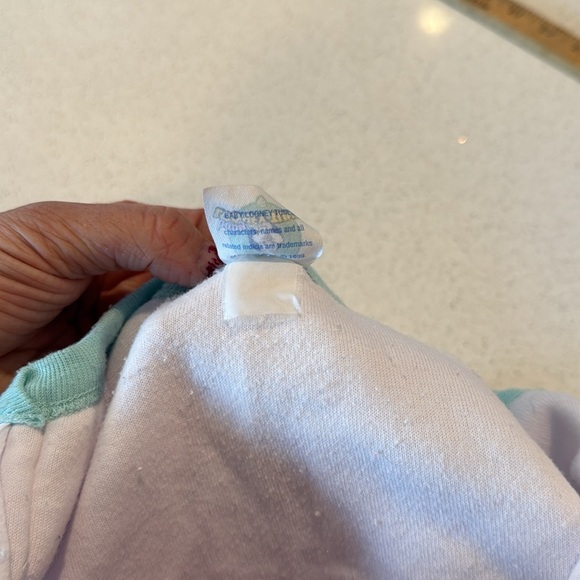 Bugs bunny vintage 1999 sleeper baby w embroidered good night, baby bugs no size - Picture 11 of 11